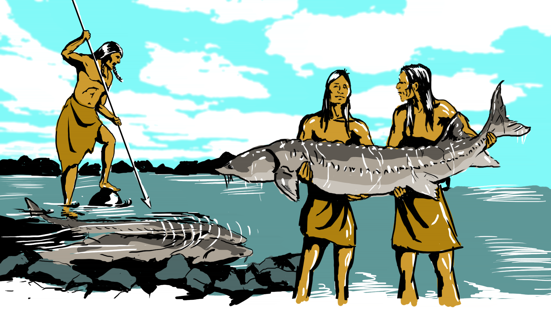 Native American Relationship with Sturgeon - Into The Outdoors