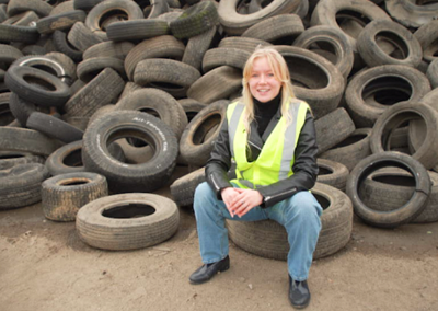 Into Recycling: Scrap Tires